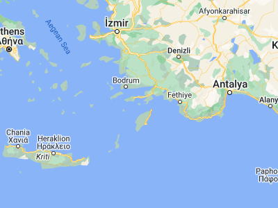 Map showing location of Sými (36.61246, 27.8378)