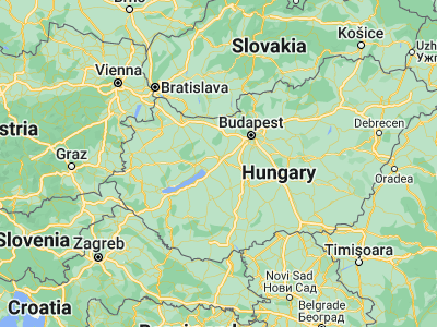 Map showing location of Szabadbattyán (47.11902, 18.36824)