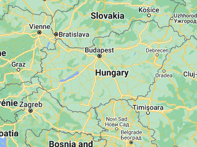 Map showing location of Szalkszentmárton (46.97565, 19.01178)
