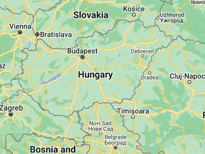 Map showing location of Szentkirály (46.91892, 19.91846)
