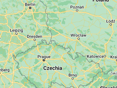 Map showing location of Szklarska Poręba (50.82567, 15.52274)