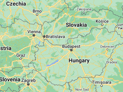 Map showing location of Szomód (47.68492, 18.34061)
