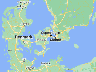 Map showing location of Taastrup (55.65173, 12.29216)