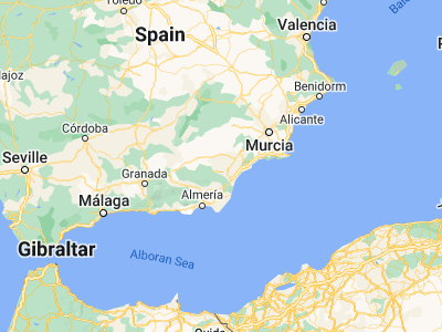 Map showing location of Taberno (37.4688, -2.07736)