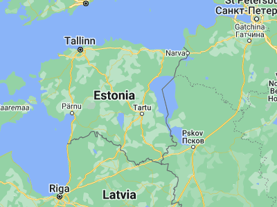 Map showing location of Tabivere (58.55417, 26.59556)