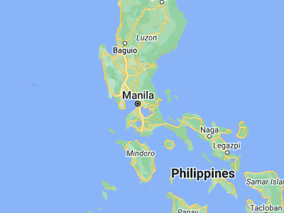 Map showing location of Taguig (14.5243, 121.0792)