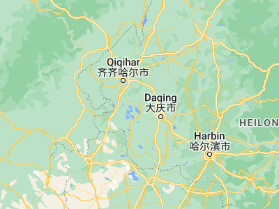 Map showing location of Taikang (46.83333, 124.41667)
