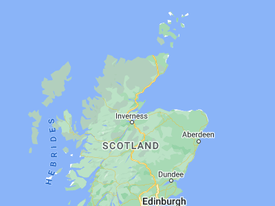 Map showing location of Tain (57.80903, -4.05991)