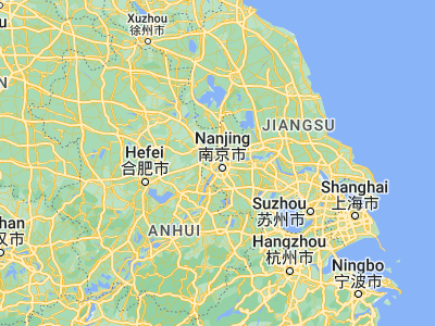 Map showing location of Taishan (32.15059, 118.70475)