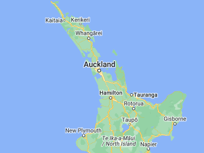 Map showing location of Takanini (-37.0482, 174.90019)