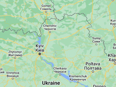 Map showing location of Talalayivka (50.95783, 31.92085)