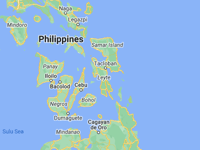 Map showing location of Talisayan (10.95, 124.7)