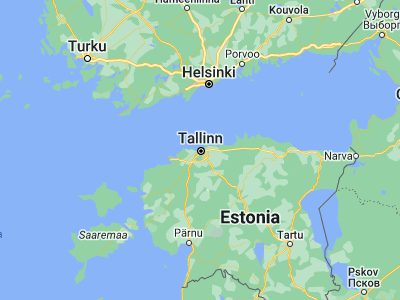 Map showing location of Tallinn (59.43696, 24.75353)