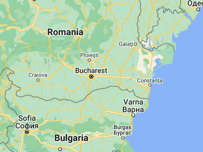 Map showing location of Tămădău Mare (44.46667, 26.55)