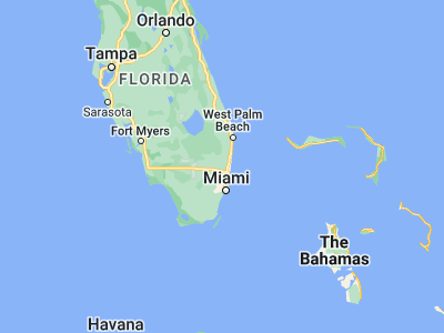 Map showing location of Tamarac (26.21286, -80.24977)