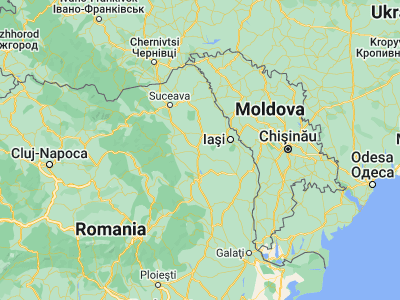 Map showing location of Tămăşeni (46.98333, 26.93333)