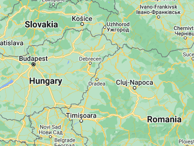 Map showing location of Tămăşeu (47.21667, 21.93333)