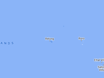 Map showing location of Tamatam (7.53868, 149.41428)