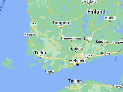 Map showing location of Tammela (60.81035, 23.76823)