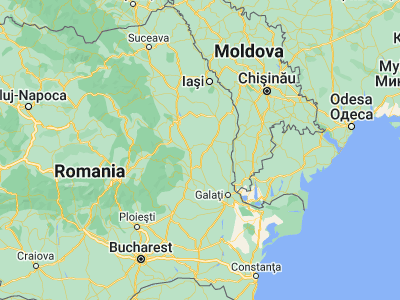 Map showing location of Tănăsoaia (46.1, 27.36667)