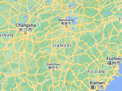 Map showing location of Tancheng (27.43753, 115.49762)