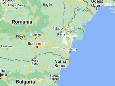 Map showing location of Ţăndărei (44.65, 27.66667)