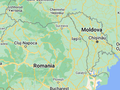 Map showing location of Tarcău (46.86667, 26.13333)