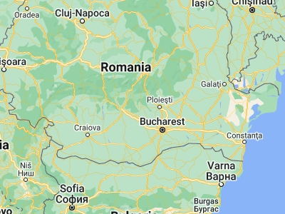 Map showing location of Târgovişte (44.92543, 25.4567)