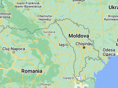 Map showing location of Târgu Frumos (47.2, 27)