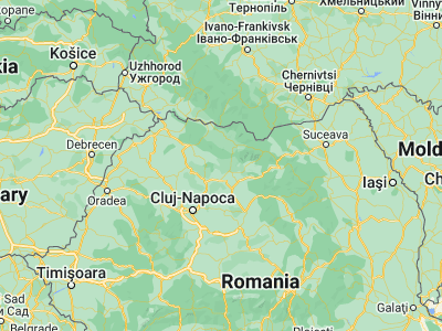 Map showing location of Târlişua (47.38333, 24.18333)