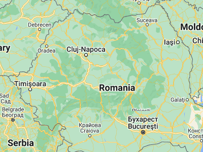 Map showing location of Târnava (46.13333, 24.3)