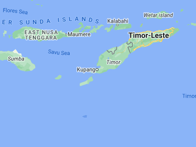 Map showing location of Tasikona (-10.3568, 123.6207)