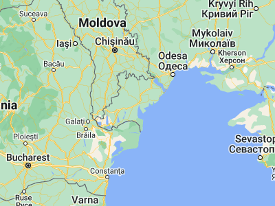 Map showing location of Tatarbunary (45.83731, 29.61424)