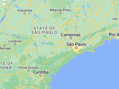 Map showing location of Tatuí (-23.35556, -47.85694)