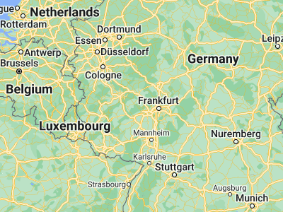 Map showing location of Taunusstein (50.14993, 8.15206)