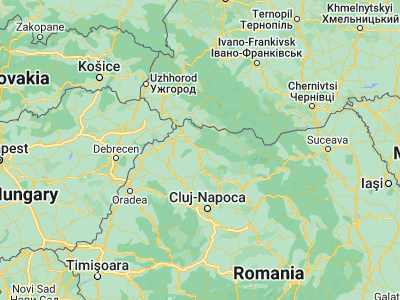 Map showing location of Tăuţii Măgheruş (47.65, 23.48333)
