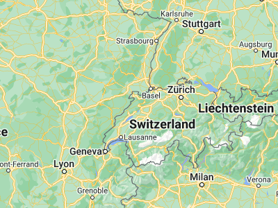 Map showing location of Tavannes (47.22079, 7.19759)