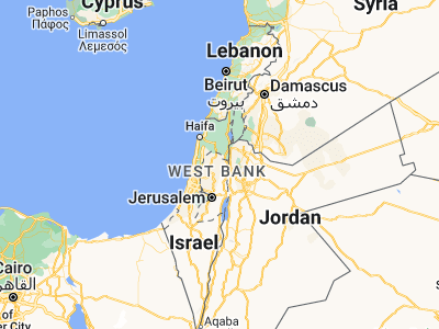 Map showing location of Tayāsīr (32.34042, 35.39604)