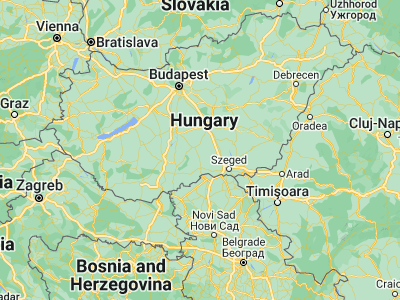 Map showing location of Tázlár (46.54824, 19.51436)