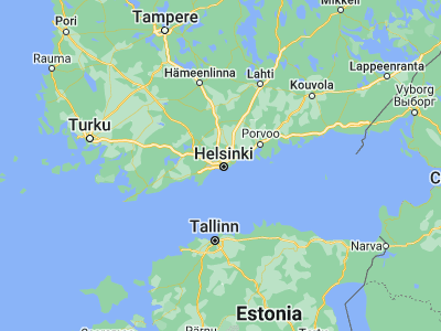 Map showing location of Teekkarikylä (60.18959, 24.83502)