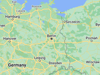 Map showing location of Tegel (52.57601, 13.29389)