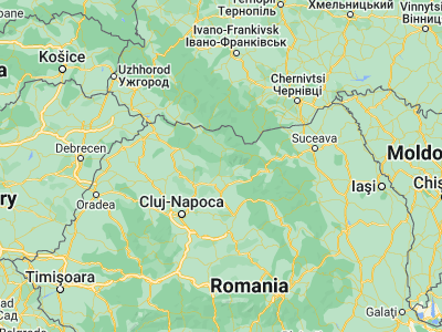 Map showing location of Telciu (47.43333, 24.4)