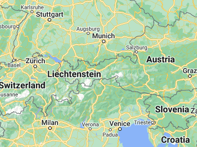 Map showing location of Telfes im Stubai (47.16667, 11.36667)
