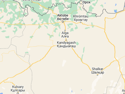 Map showing location of Temir (49.14132, 57.12855)