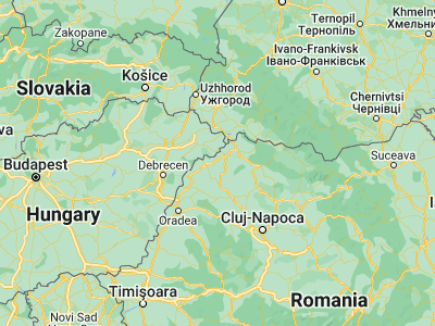 Map showing location of Terebeşti (47.68333, 22.71667)
