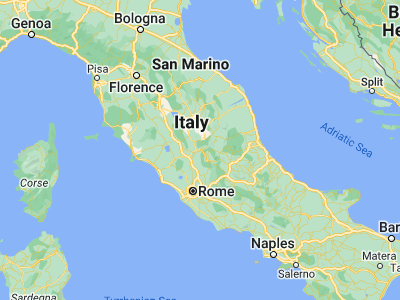 Map showing location of Terni (42.56713, 12.64987)