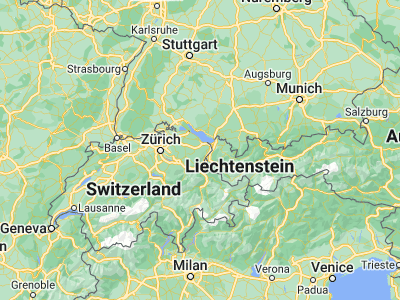 Map showing location of Teufen (47.3908, 9.38644)