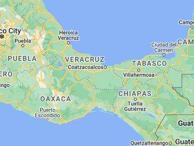 Map showing location of Texistepec (17.89517, -94.81702)