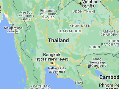 Map showing location of Tha Luang (15.07124, 101.09801)