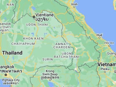 Map showing location of Thai Charoen (16.06645, 104.44018)